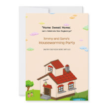 Home Sweet Celebration Housewarming Party Invitati