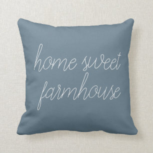 Home Sweet Farmhouse Throw Pillow
