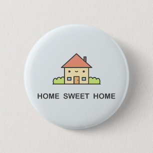 Home Sweet Home 6 Cm Round Badge
