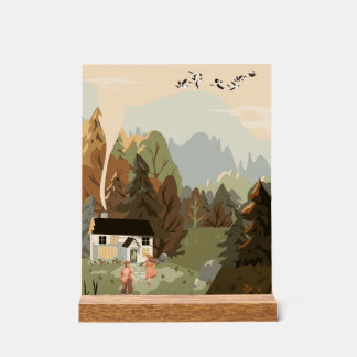 home sweet home acrylic sign