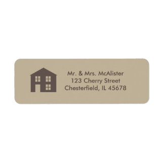 Home Sweet home address label Return Address Label