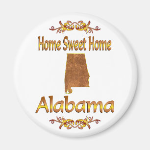Home Sweet Home Alabama Magnet