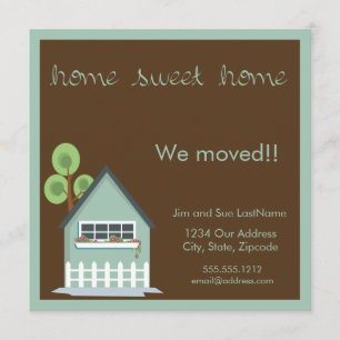 home sweet home announcement