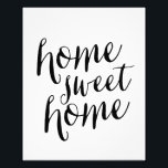 Home Sweet Home | Art Print<br><div class="desc">For more colours and styles visit our shop!</div>