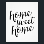 Home Sweet Home | Art Print<br><div class="desc">For more colours and styles visit our shop!</div>