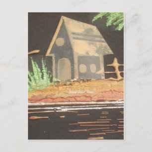 Home Sweet Home Art Print Postcard
