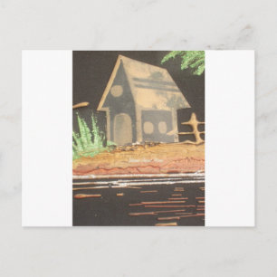 Home Sweet Home Art Print Postcard
