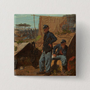 Home, Sweet Home, c.1863 (oil on canvas) 15 Cm Square Badge