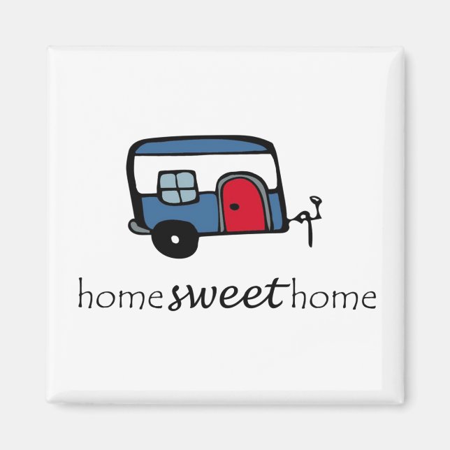 Home Sweet Home Camper Magnet (Front)
