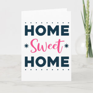 Home Sweet Home Card