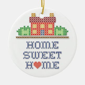 Home Sweet Home Ceramic Ornament
