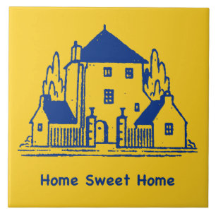 Home Sweet Home Ceramic Tile