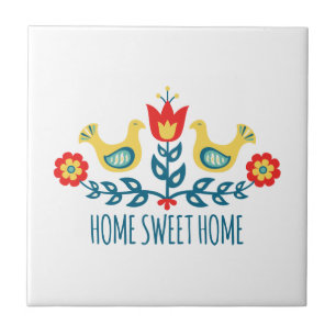 Home Sweet Home Ceramic Tile