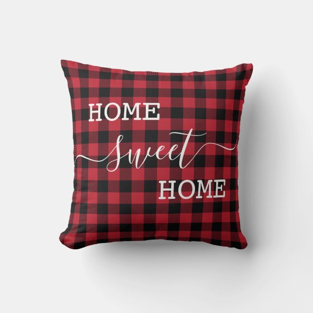 Home sweet home Christmas Cushion (Front)