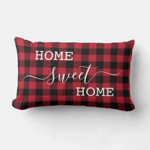 Home sweet home Christmas Lumbar Cushion