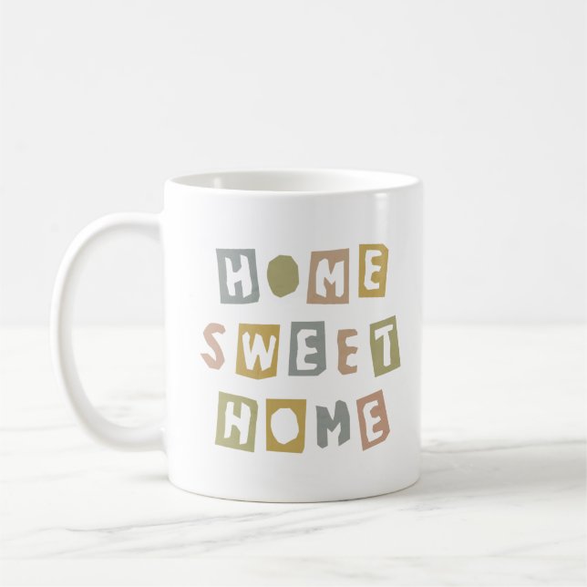home sweet home coffee mug (Left)