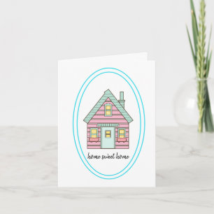HOME SWEET HOME, CONGRATULATIONS! NEW HOME THANK Y YOU CARD