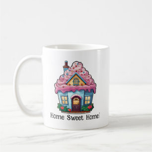 Home Sweet Home Cupcake Branded Coffee Mug