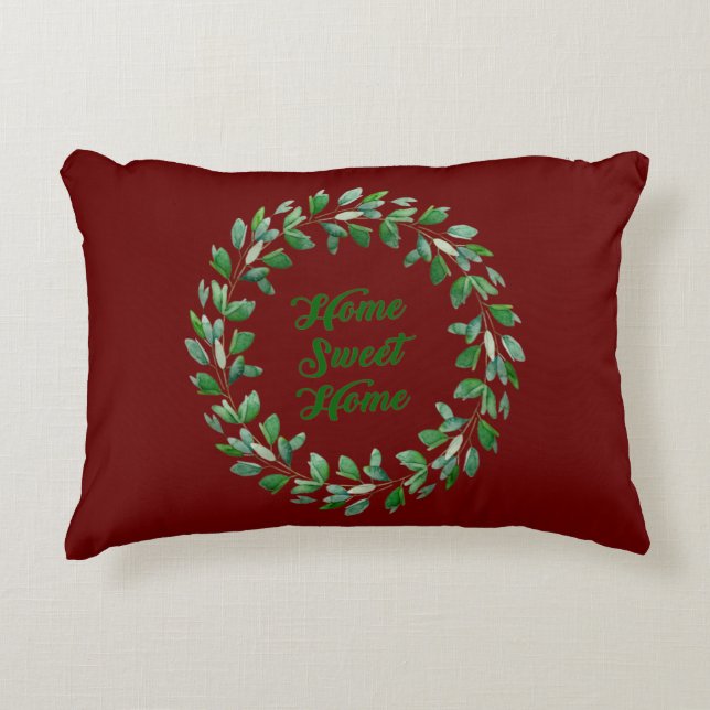 Home sweet home  decorative cushion (Front)