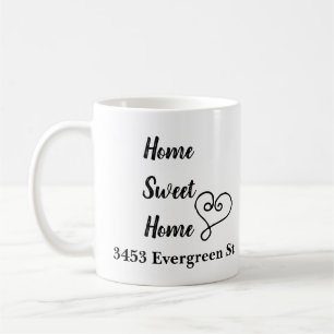 Home Sweet Home Family  Housewarming Gift Coffee Mug