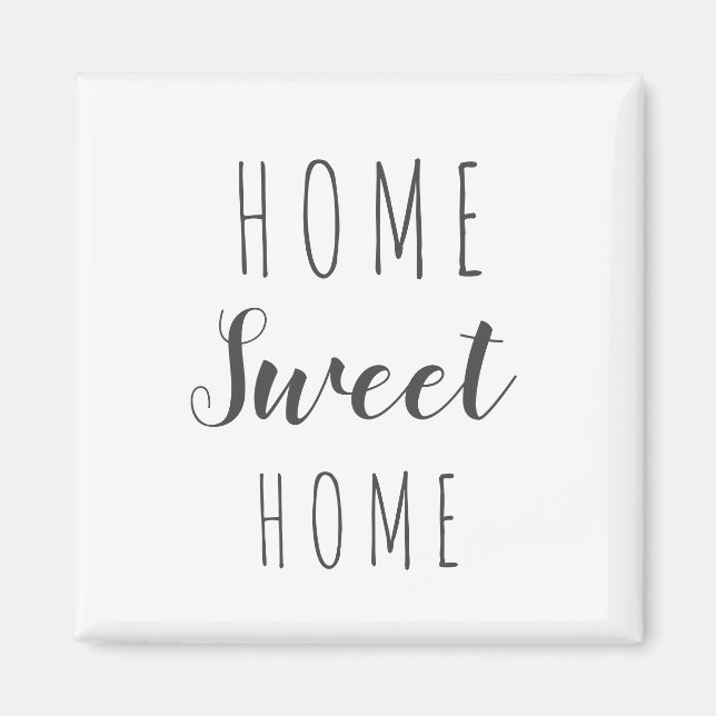 Home sweet home farmhouse magnet (Front)
