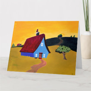 HOME SWEET HOME Folded Greeting Card