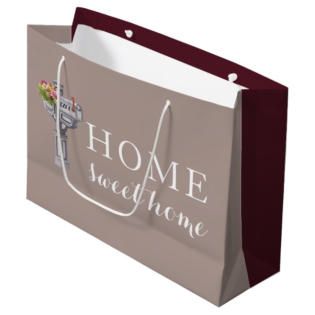 Home Sweet Home Gift Bag (Front Angled)