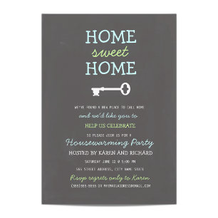 Home Sweet Home Housewarming Invite