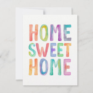 HOME SWEET HOME HOUSEWARMING PARTY INVITATION