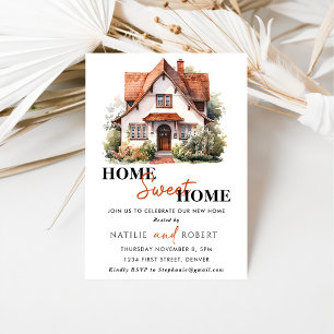 Home Sweet Home Housewarming Party Invitation