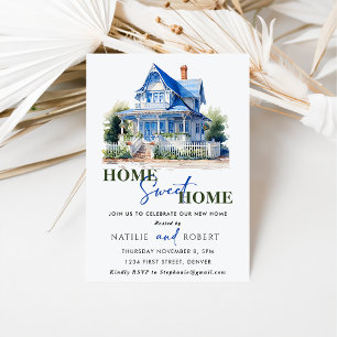 Home Sweet Home Housewarming Party Invitation