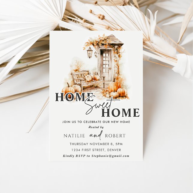 Home Sweet Home Housewarming Party Invitation (Creator Uploaded)
