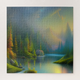 Home Sweet Home in the woods    Jigsaw Puzzle