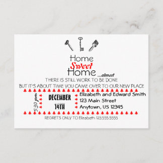 Home Sweet Home Invitation
