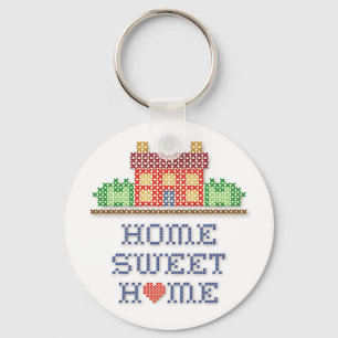 Home Sweet Home Key Ring