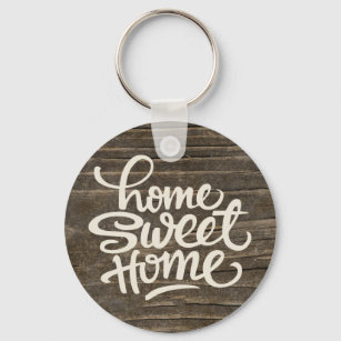 Home Sweet Home Key Ring