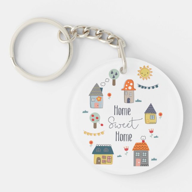 Home Sweet Home Key Ring (Front)