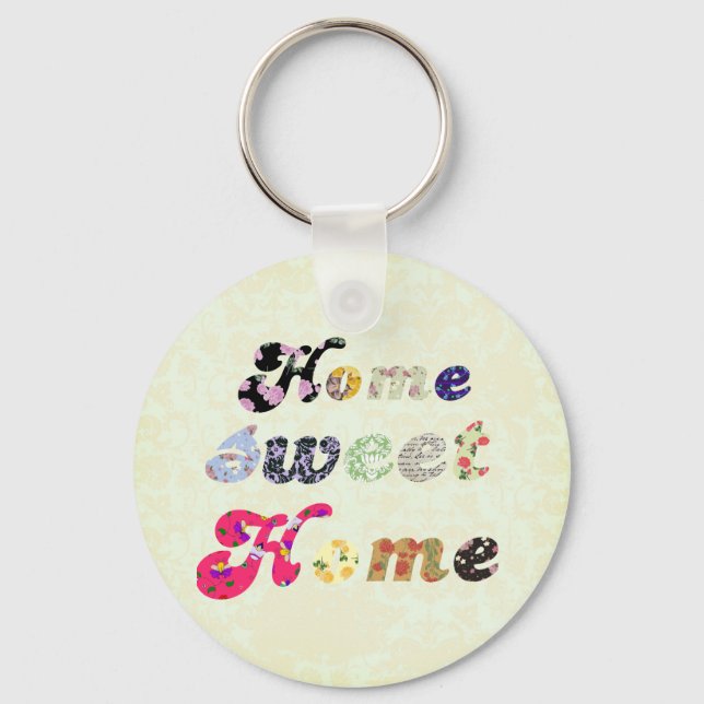 Home Sweet Home Key Ring (Front)