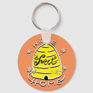 home sweet home key ring