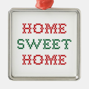 Home Sweet Home Metal Tree Decoration