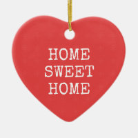 Home sweet home minimal text design