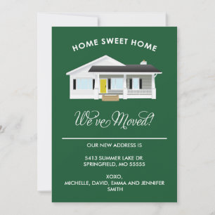 HOME SWEET HOME   MOVING ANNOUNCEMENT