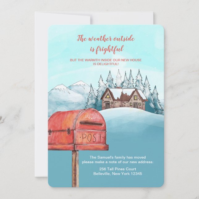 Home Sweet Home Moving Announcement (Front)