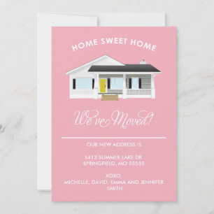 HOME SWEET HOME   MOVING ANNOUNCEMENT