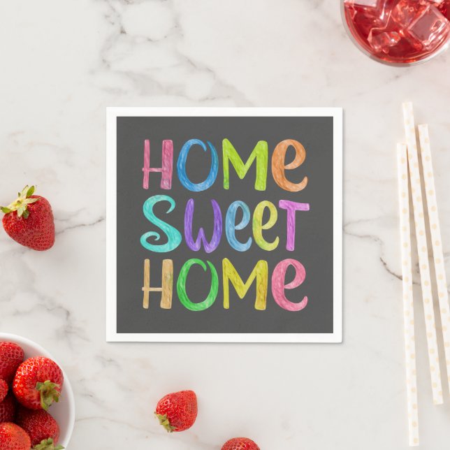 Home Sweet Home Napkin (Insitu)