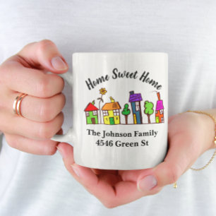 Home Sweet Home New Home Housewarming Gift Coffee Mug