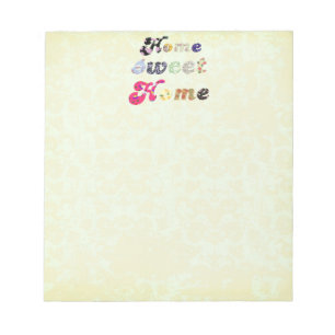 Home Sweet Home Notepad