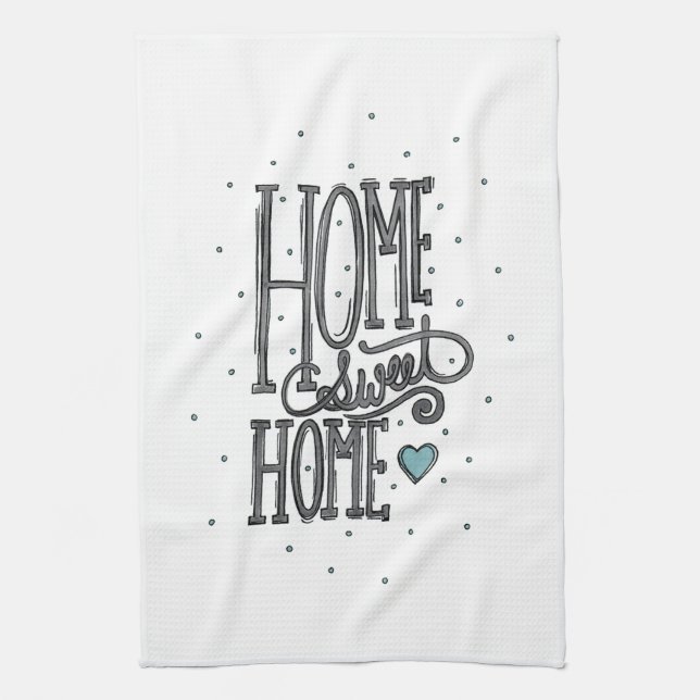 Home Sweet Home - Original Artwork Kitchen Towel (Vertical)