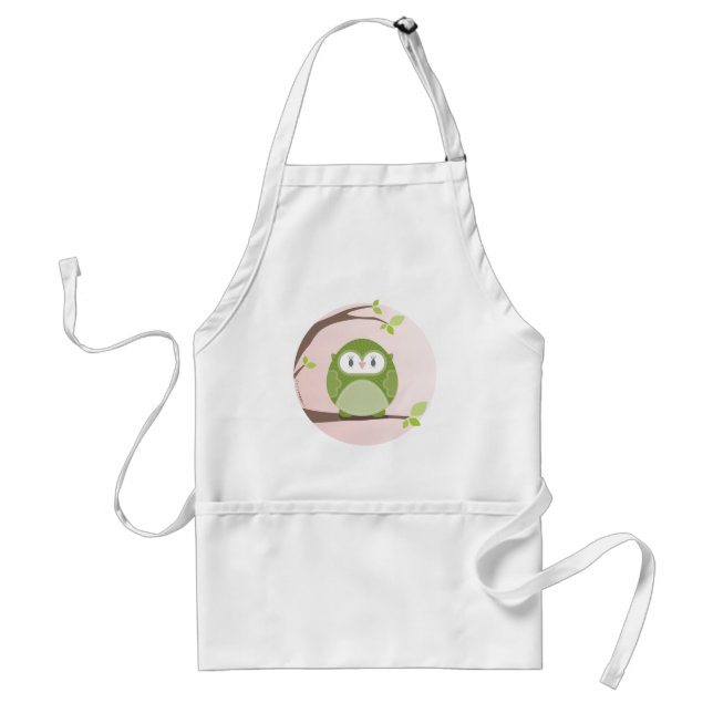 HOME SWEET HOME :: Owl in a tree 2 Standard Apron (Front)