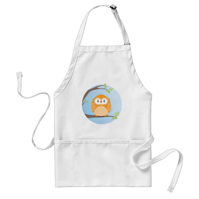 HOME SWEET HOME :: Owl in a tree 4 Standard Apron (Front)